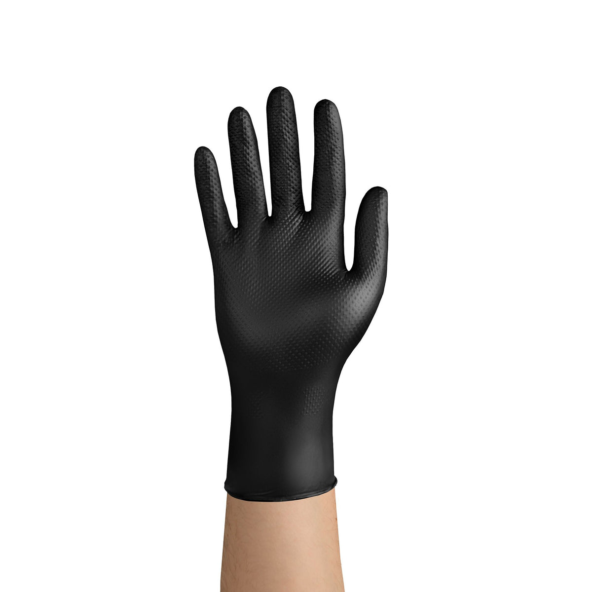 GRIPZZLY NITRILE GLOVES BLACK