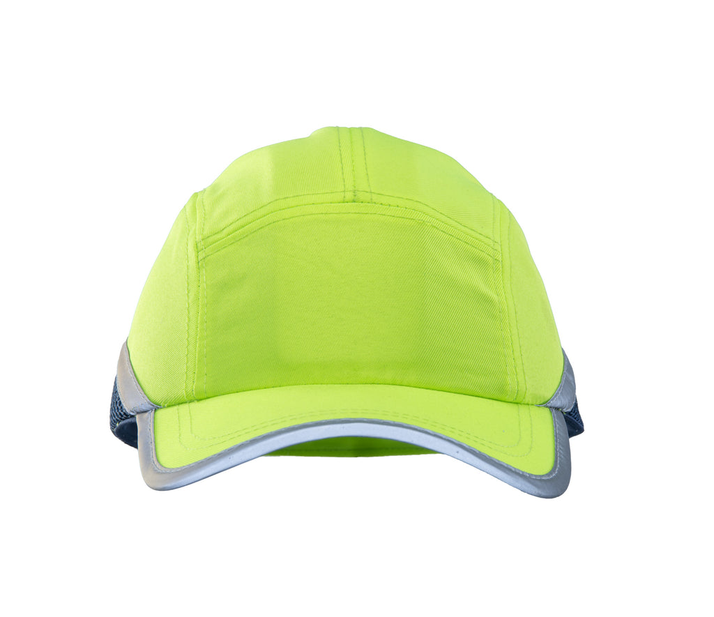 INDUSTRIAL HELMET LIGHTWEIGHT BUMPCAP HI VI