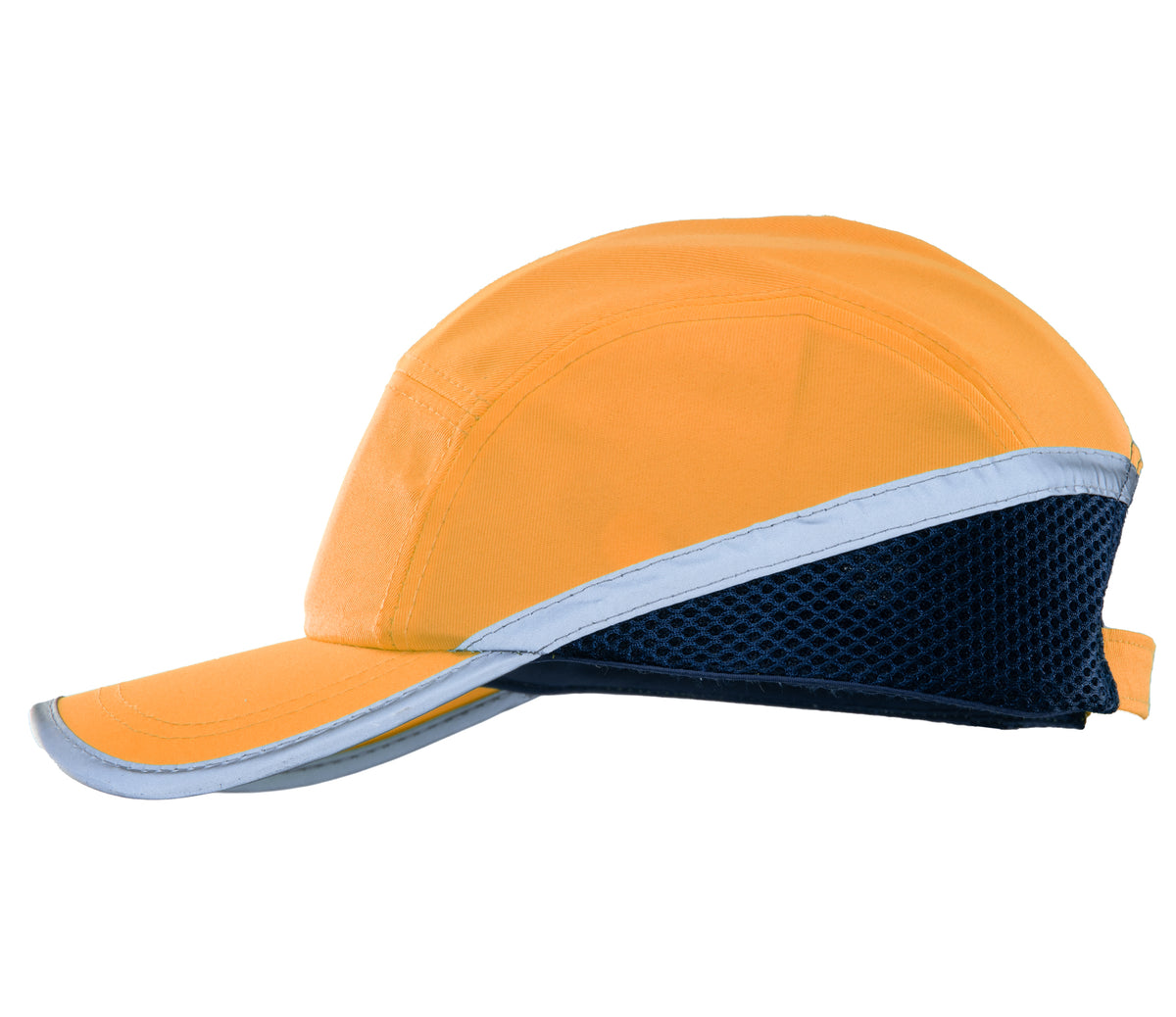 INDUSTRIAL HELMET LIGHTWEIGHT BUMPCAP HI VI