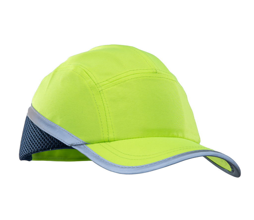 INDUSTRIAL HELMET LIGHTWEIGHT BUMPCAP HI VI