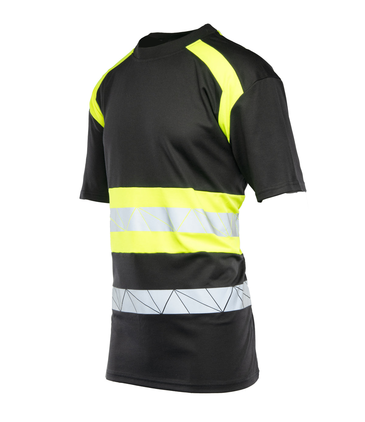 ECO RIVAL T-SHIRT BLACK/YELLOW