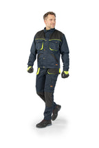 JACKET NAVY BLUE/YELLOW