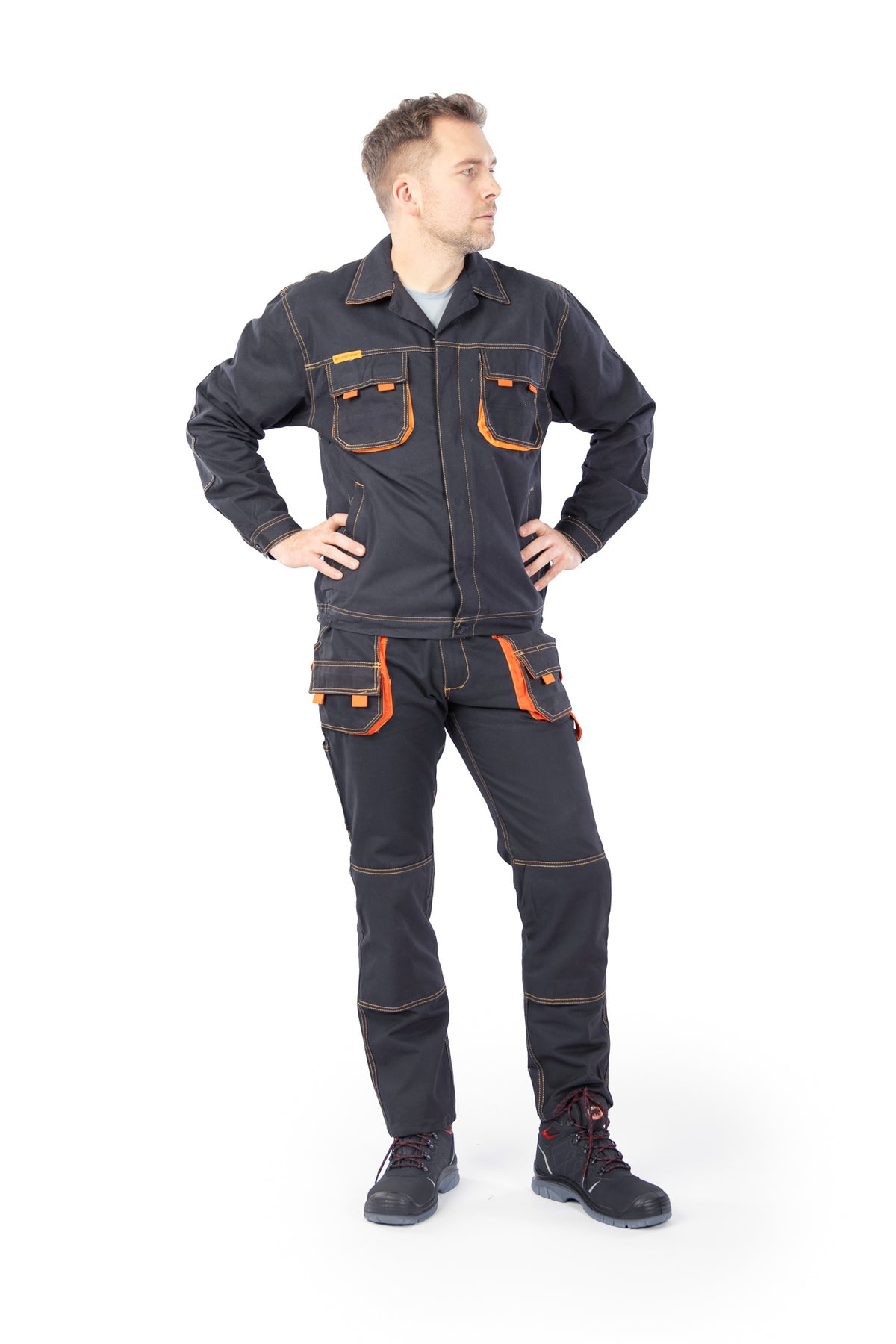 WAIST PANTS DARK GREY