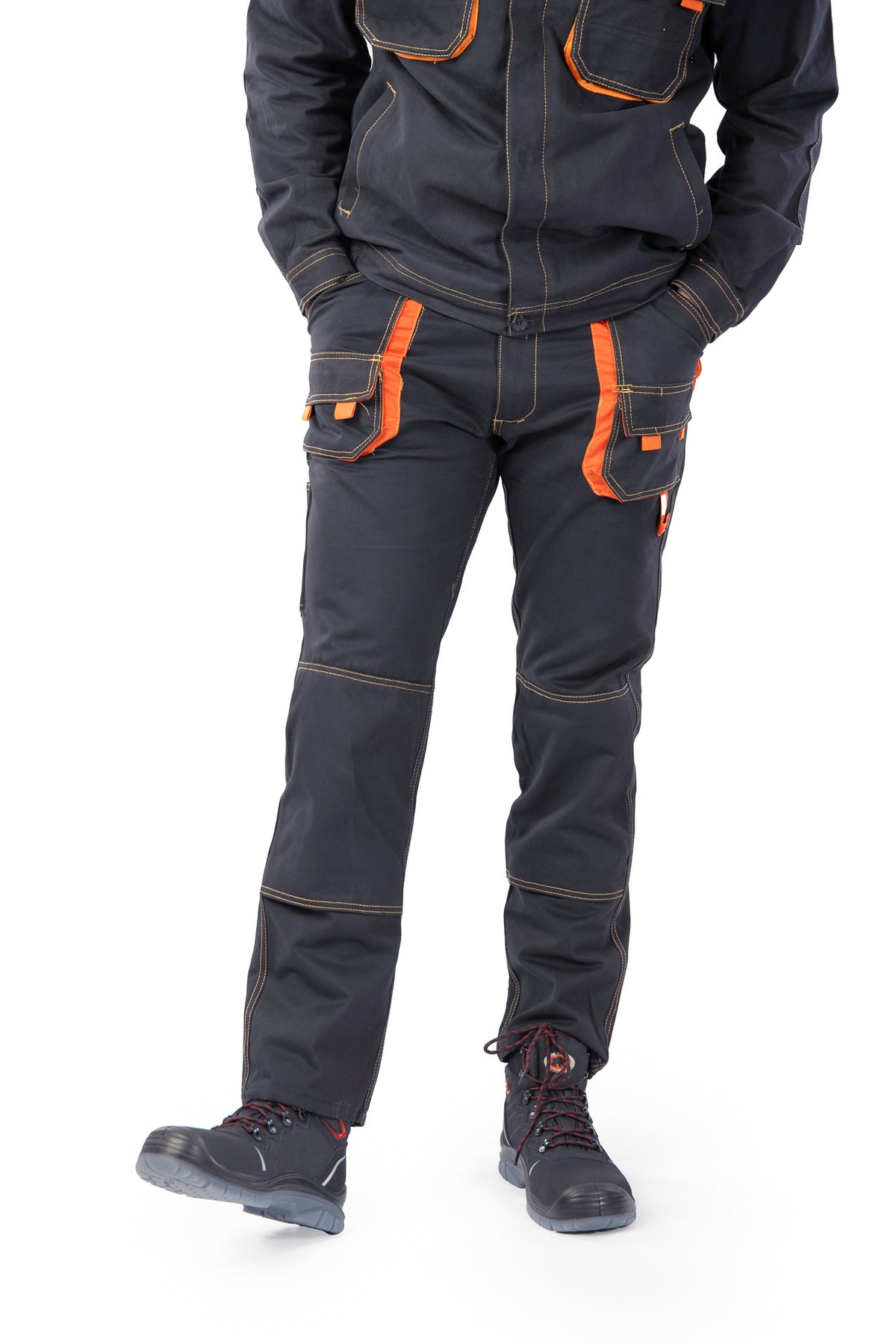 WAIST PANTS DARK GREY
