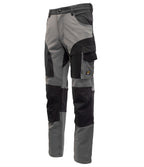 TRAIL TROUSERS WAIST STEEL/BLACK