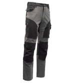 TRAIL TROUSERS WAIST STEEL/BLACK
