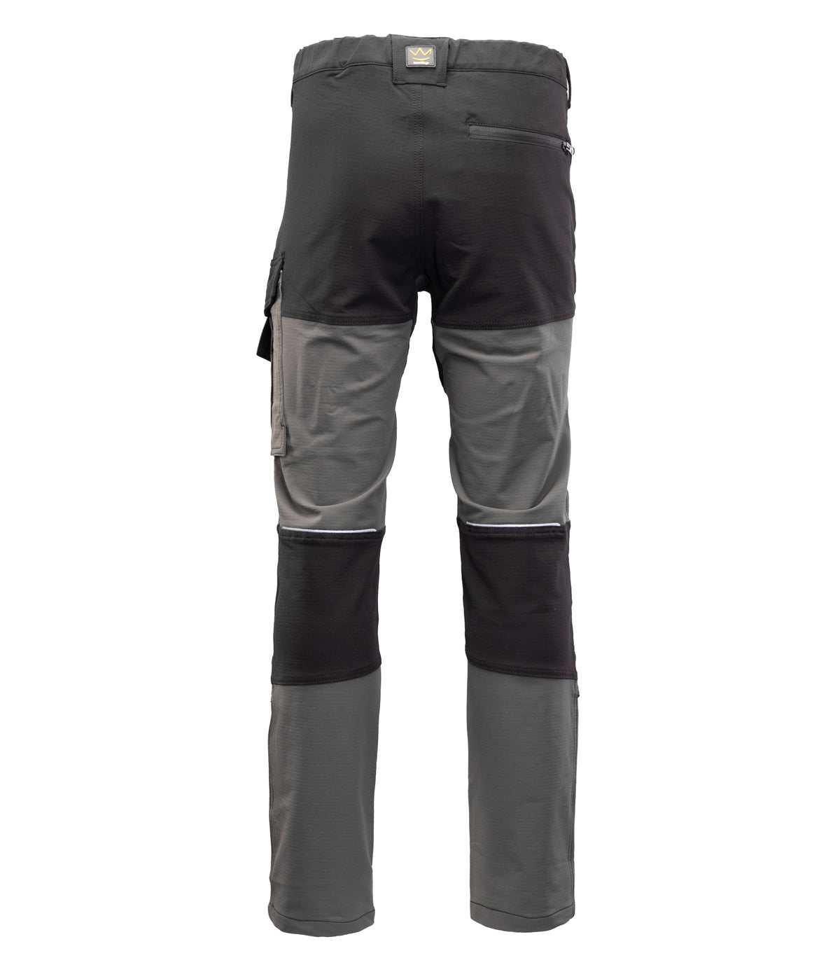 TRAIL TROUSERS WAIST STEEL/BLACK