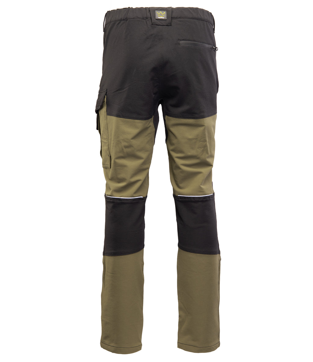 TRAIL TROUSERS WAIST KHAKI/BLACK