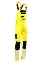BIB PANTS. FLASH WARNING ORANGE SKF005 CAT II