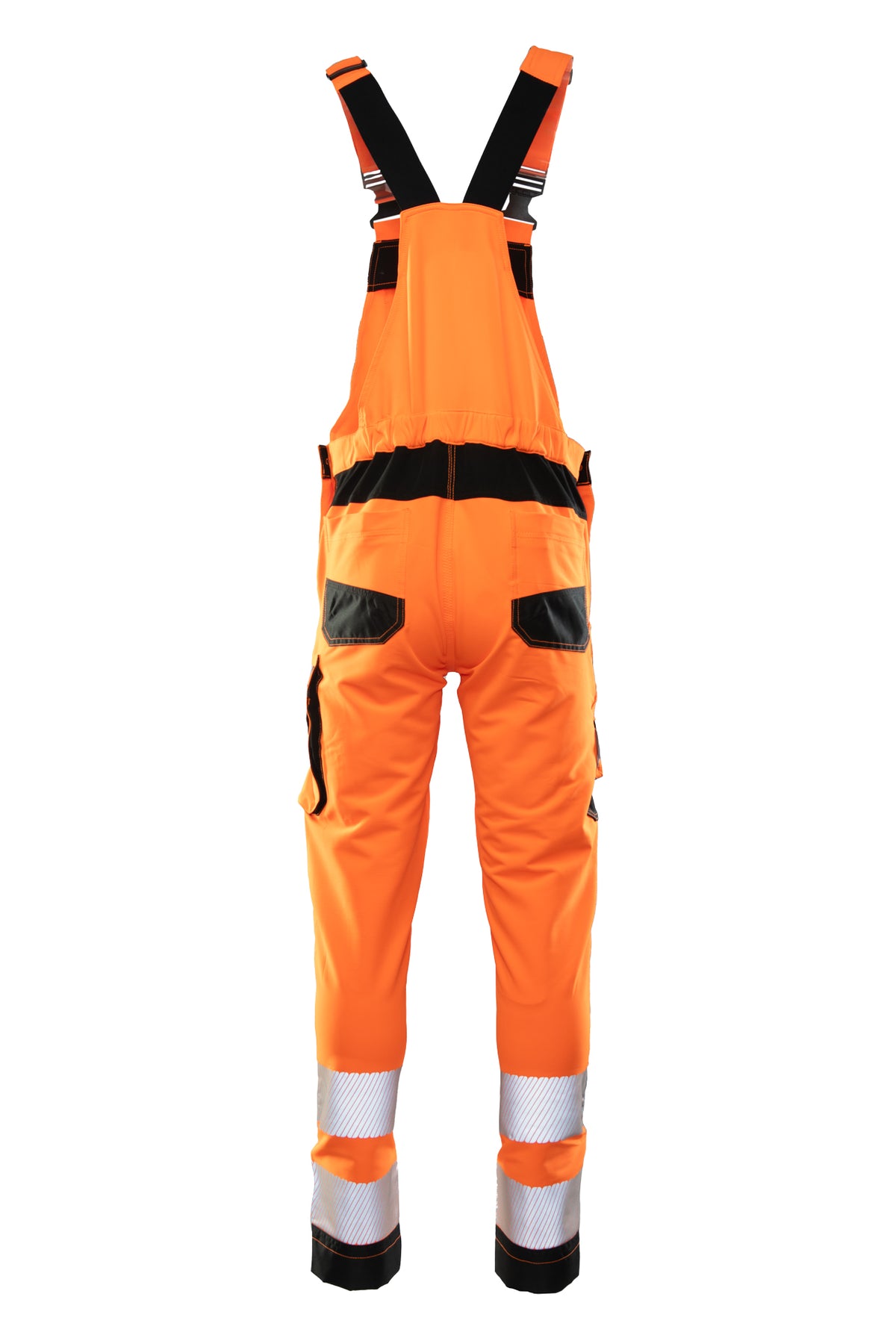 BIB PANTS. FLASH WARNING ORANGE SKF005 CAT II