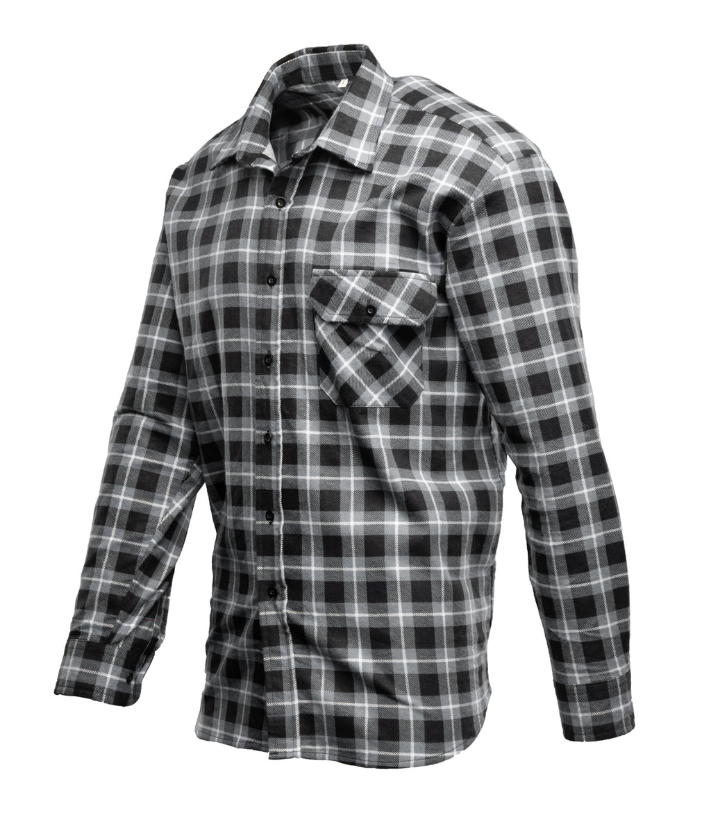 BONO FLANNEL SHIRT GREY