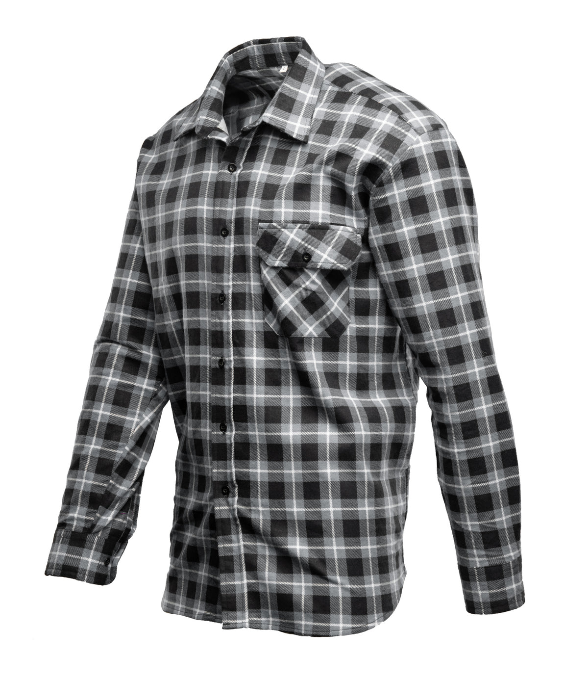 BONO FLANNEL SHIRT GREY