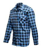 BONO FLANNEL SHIRT BLUE