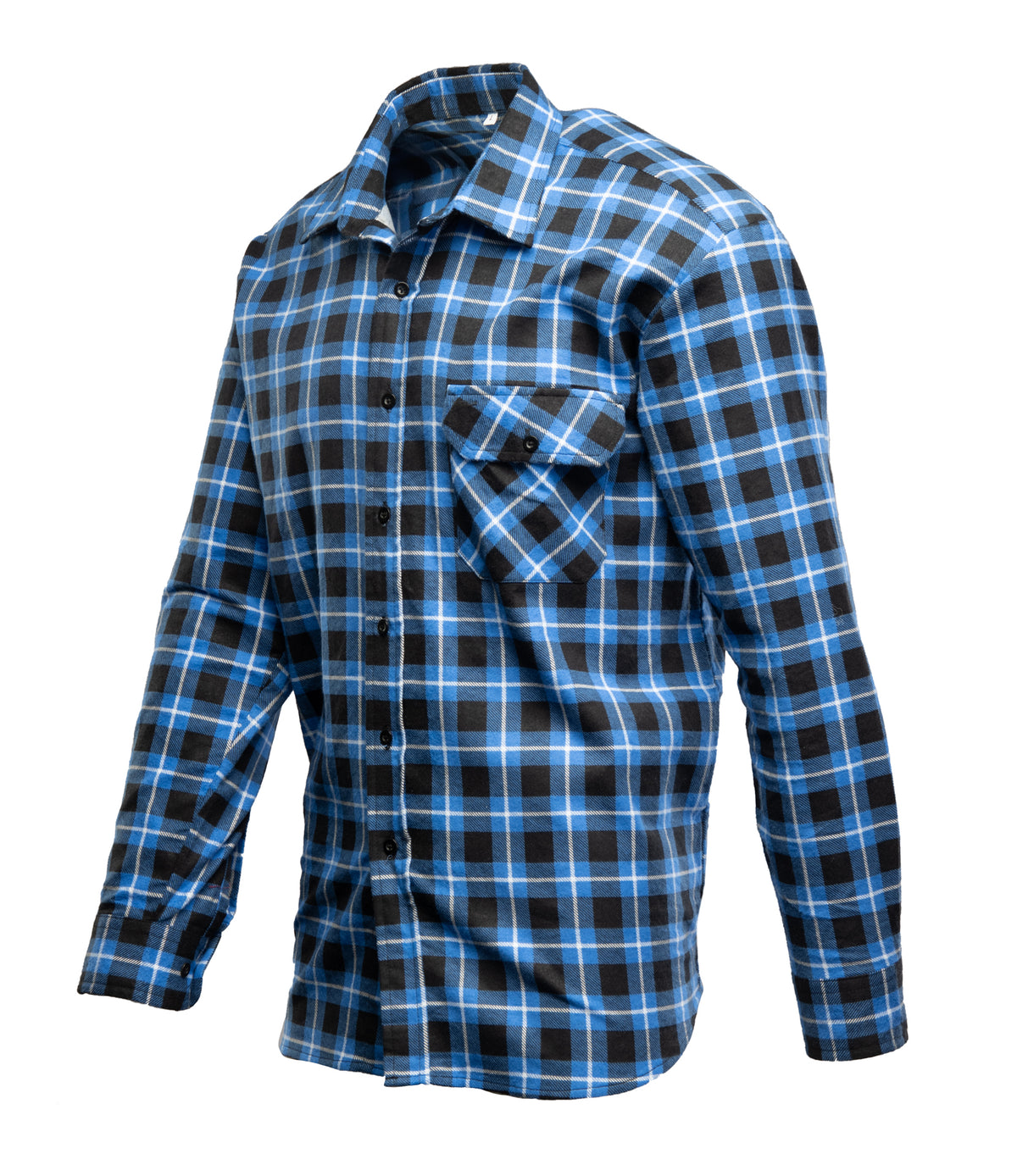BONO FLANNEL SHIRT BLUE