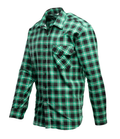 BONO FLANNEL SHIRT GREEN