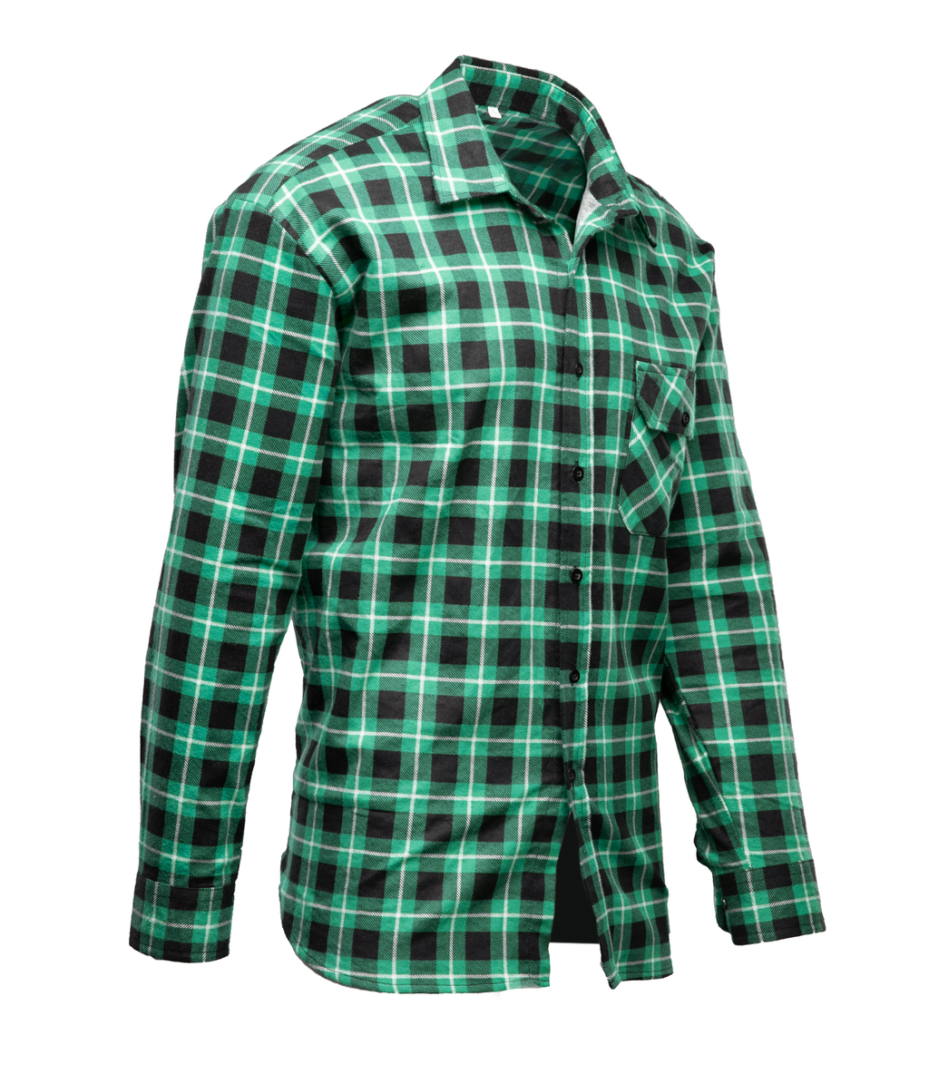 BONO FLANNEL SHIRT GREEN
