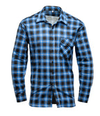 BONO FLANNEL SHIRT BLUE