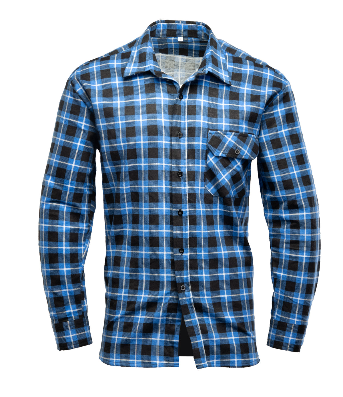 BONO FLANNEL SHIRT BLUE