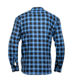 BONO FLANNEL SHIRT BLUE