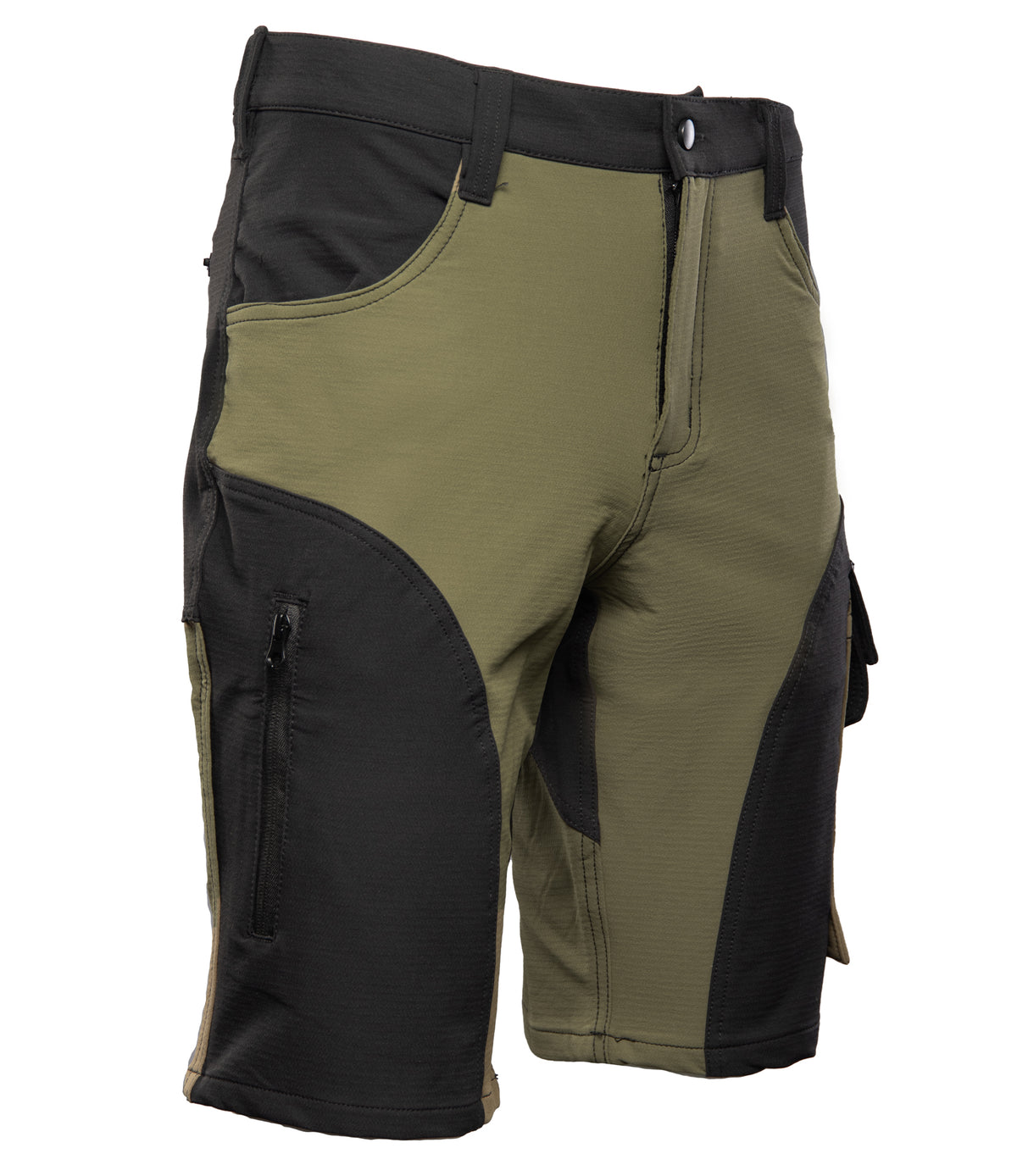 TRAIL TROUSERS SHORT KHAKI/BLACK