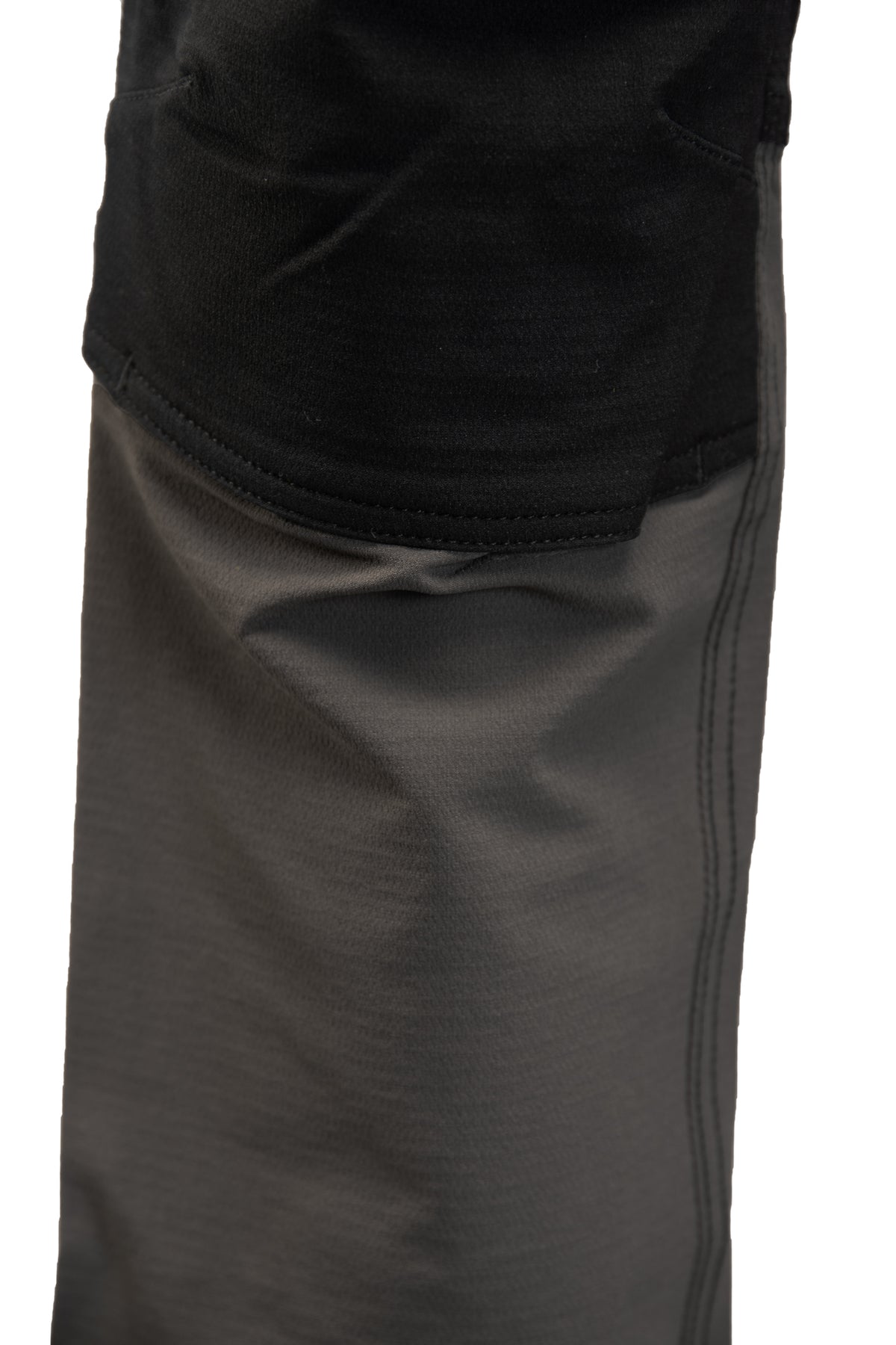 TRAIL TROUSERS WAIST STEEL/BLACK