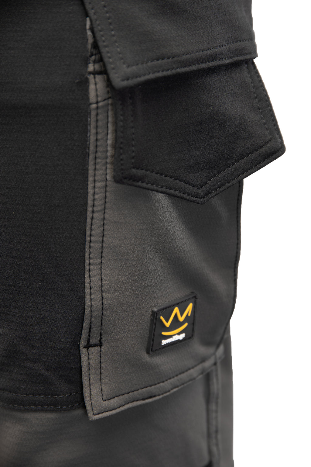 TRAIL TROUSERS WAIST STEEL/BLACK