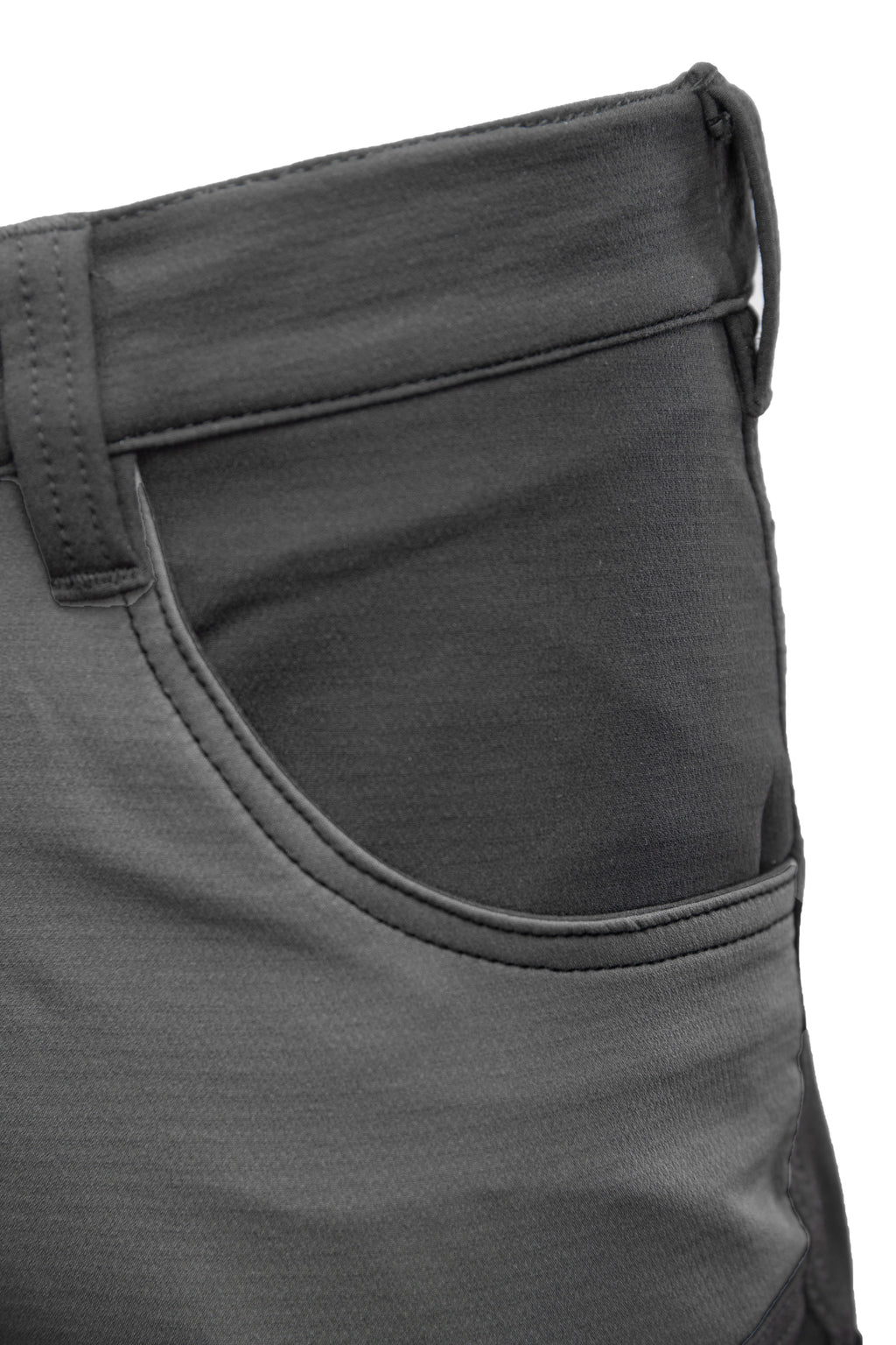 TRAIL TROUSERS WAIST STEEL/BLACK