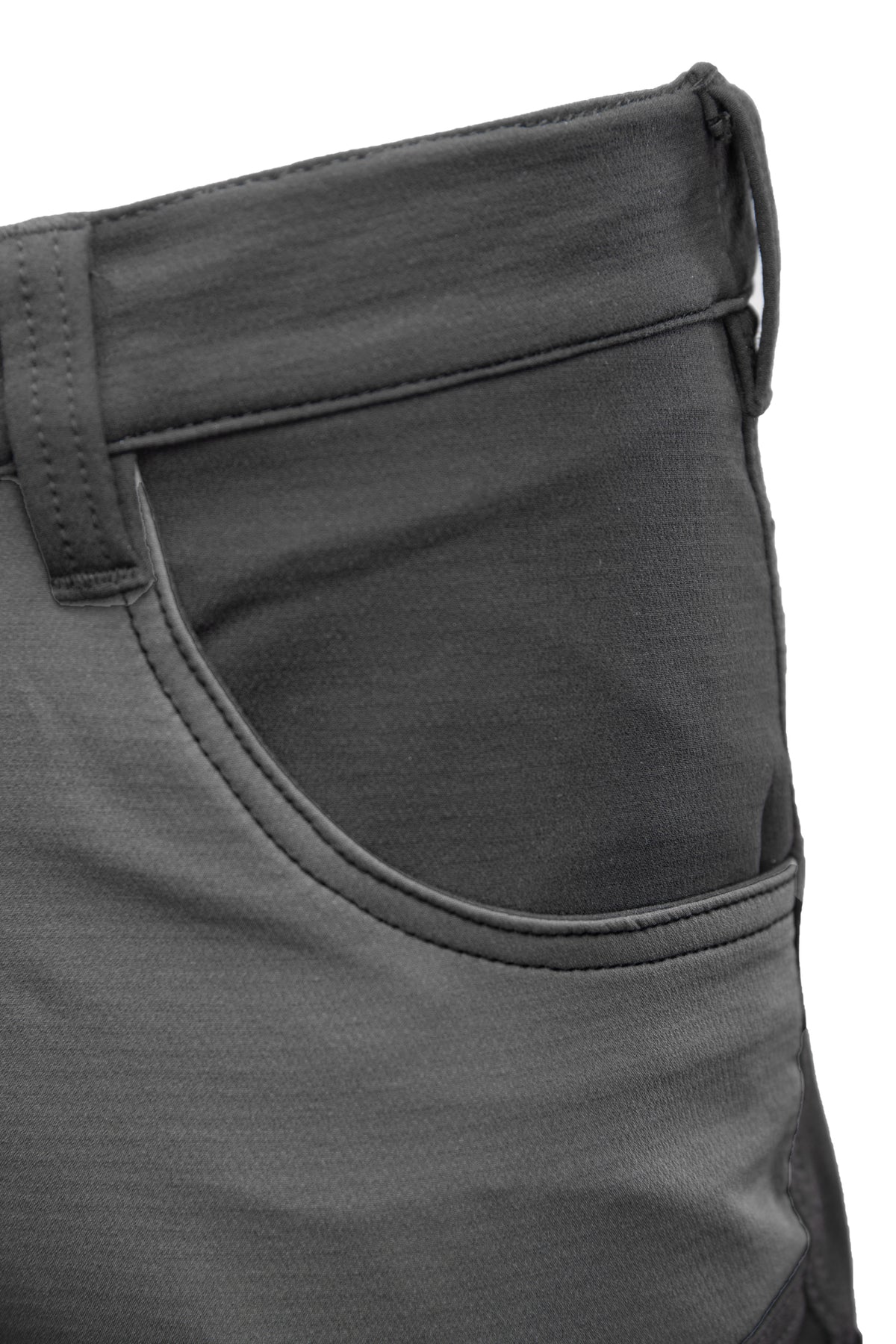 TRAIL TROUSERS WAIST STEEL/BLACK