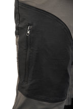 TRAIL TROUSERS WAIST STEEL/BLACK