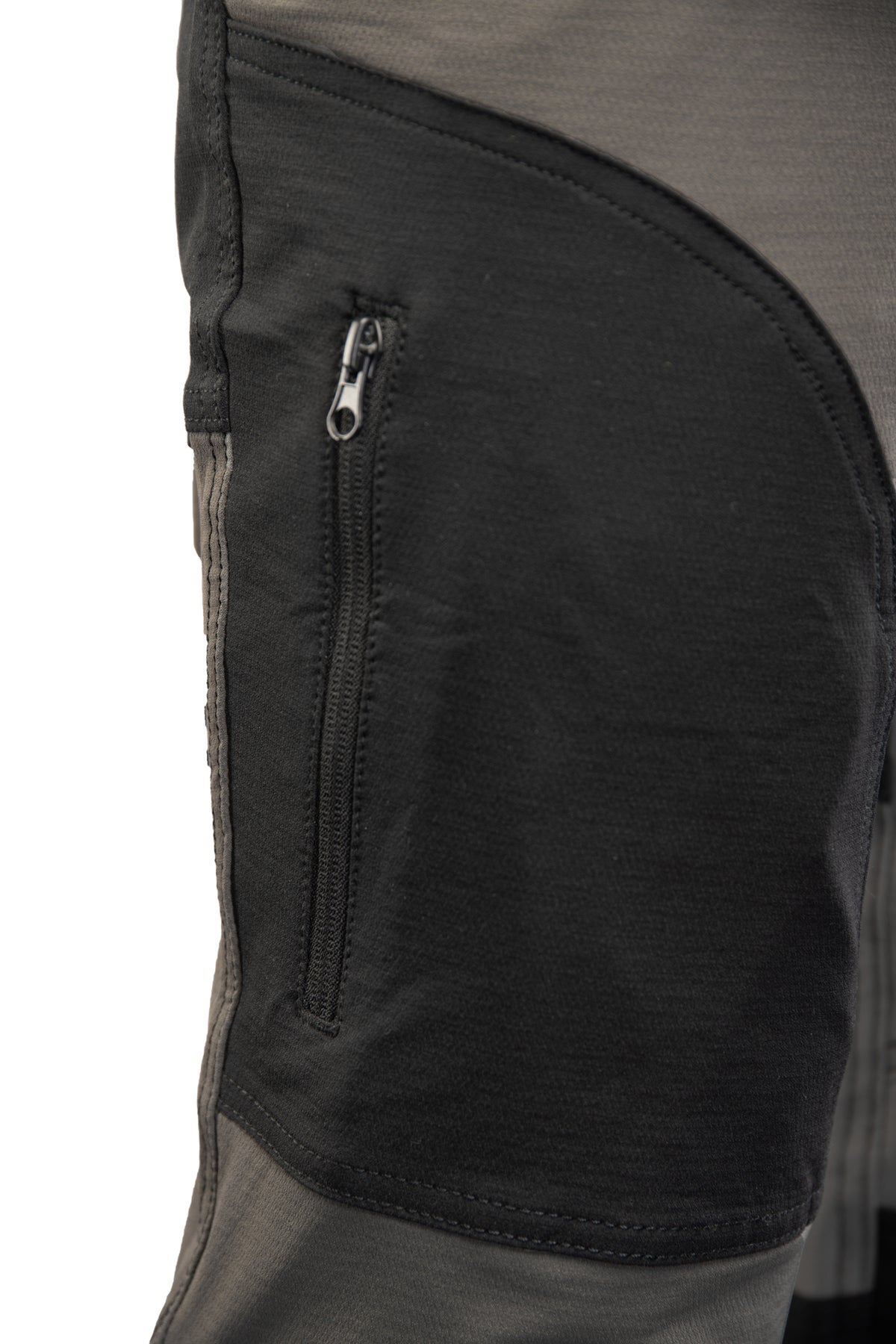 TRAIL TROUSERS WAIST STEEL/BLACK