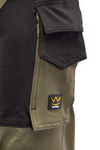 TRAIL TROUSERS WAIST KHAKI/BLACK