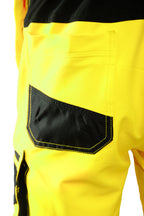 BIB PANTS. FLASH WARNING ORANGE SKF005 CAT II