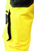 BIB PANTS. FLASH WARNING ORANGE SKF005 CAT II