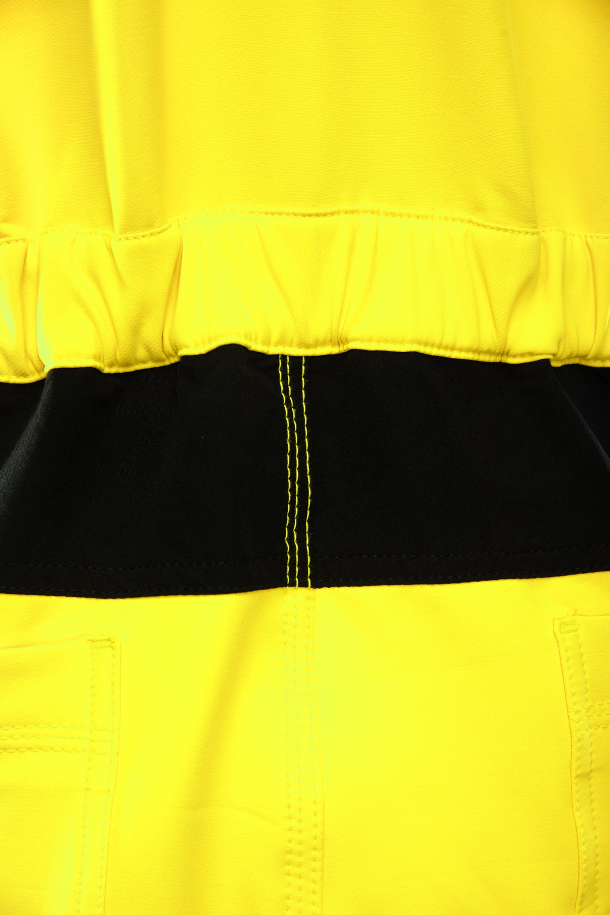 BIB PANTS. FLASH WARNING ORANGE SKF005 CAT II
