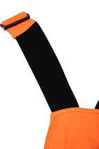 BIB PANTS. FLASH WARNING ORANGE SKF005 CAT II