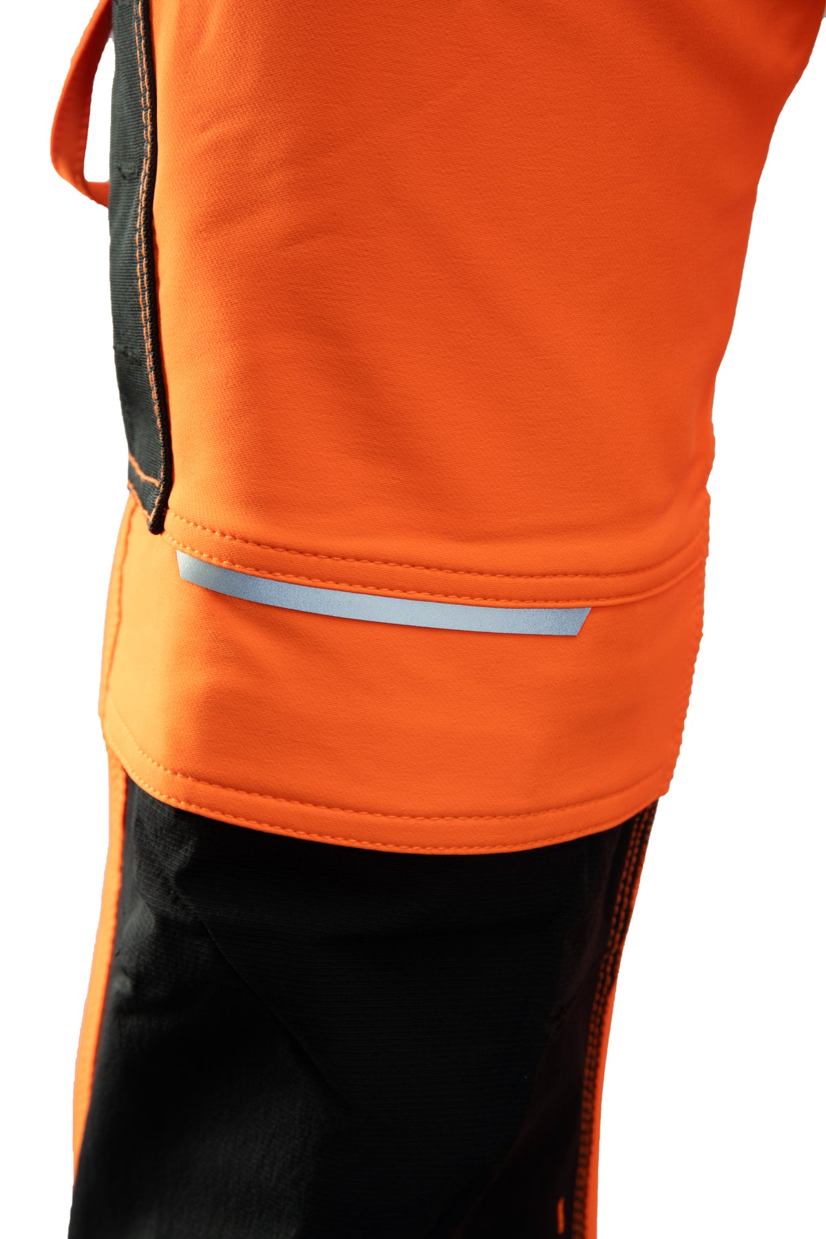 TROUSERS WITH REFLECTIVE ORANGE SKF006 CAT II