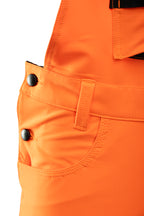 BIB PANTS. FLASH WARNING ORANGE SKF005 CAT II