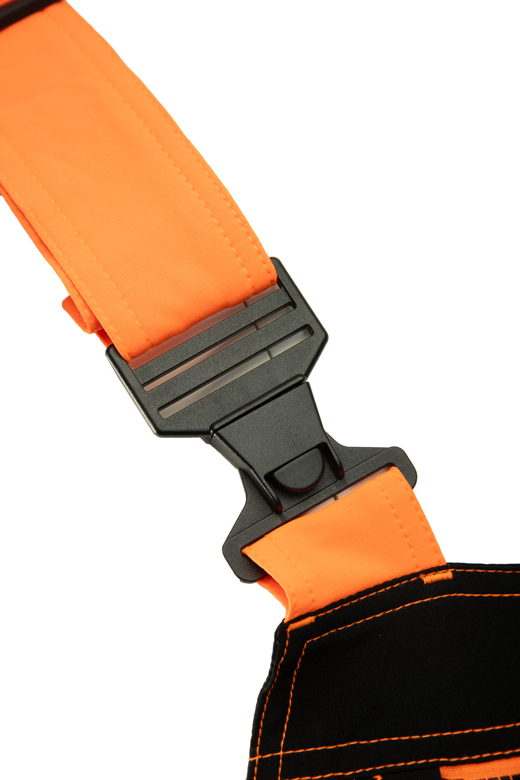 BIB PANTS. FLASH WARNING ORANGE SKF005 CAT II
