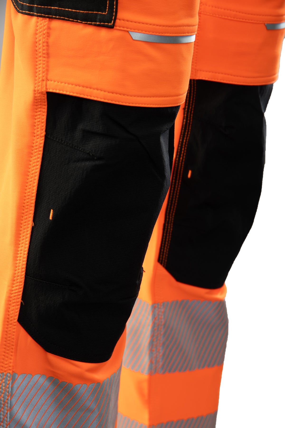 TROUSERS WITH REFLECTIVE ORANGE SKF006 CAT II