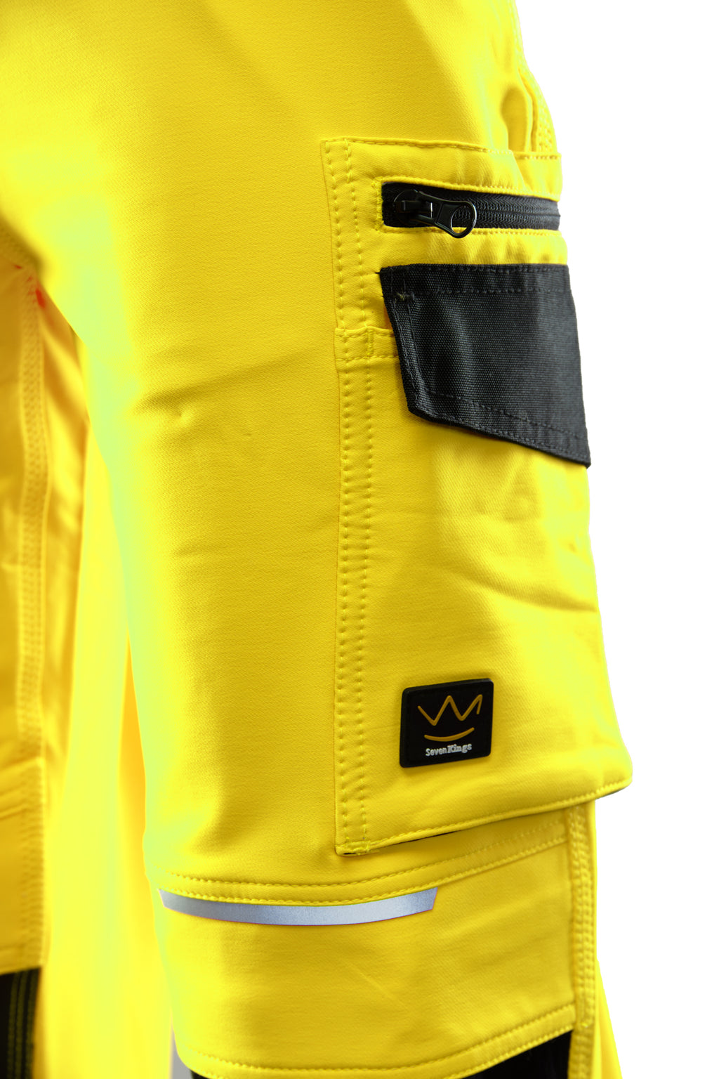 TROUSERS WITH REFLECTIVE YELLOW SKF006 CAT II