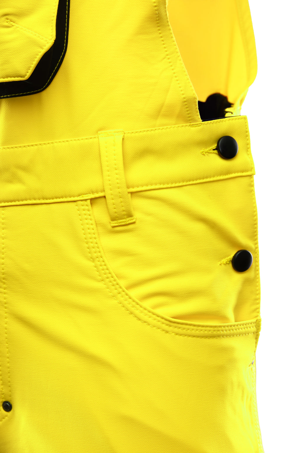 BIB PANTS. FLASH WARNING ORANGE SKF005 CAT II
