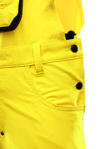 BIB PANTS. FLASH WARNING ORANGE SKF005 CAT II