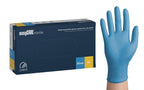 GLOVES EASYCARE NITRILE BLUE(A100)