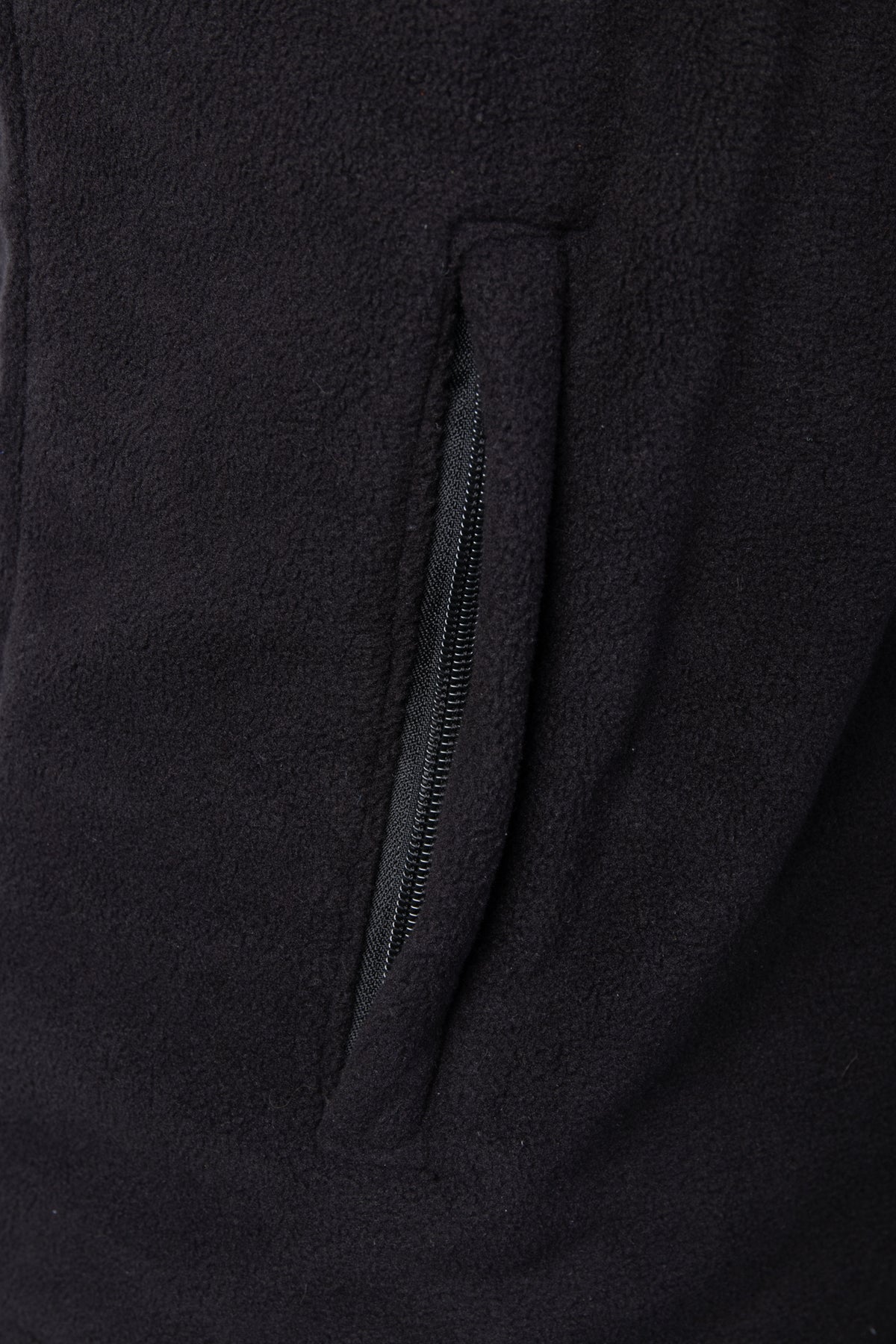 FOGG FLEECE VEST BLACK