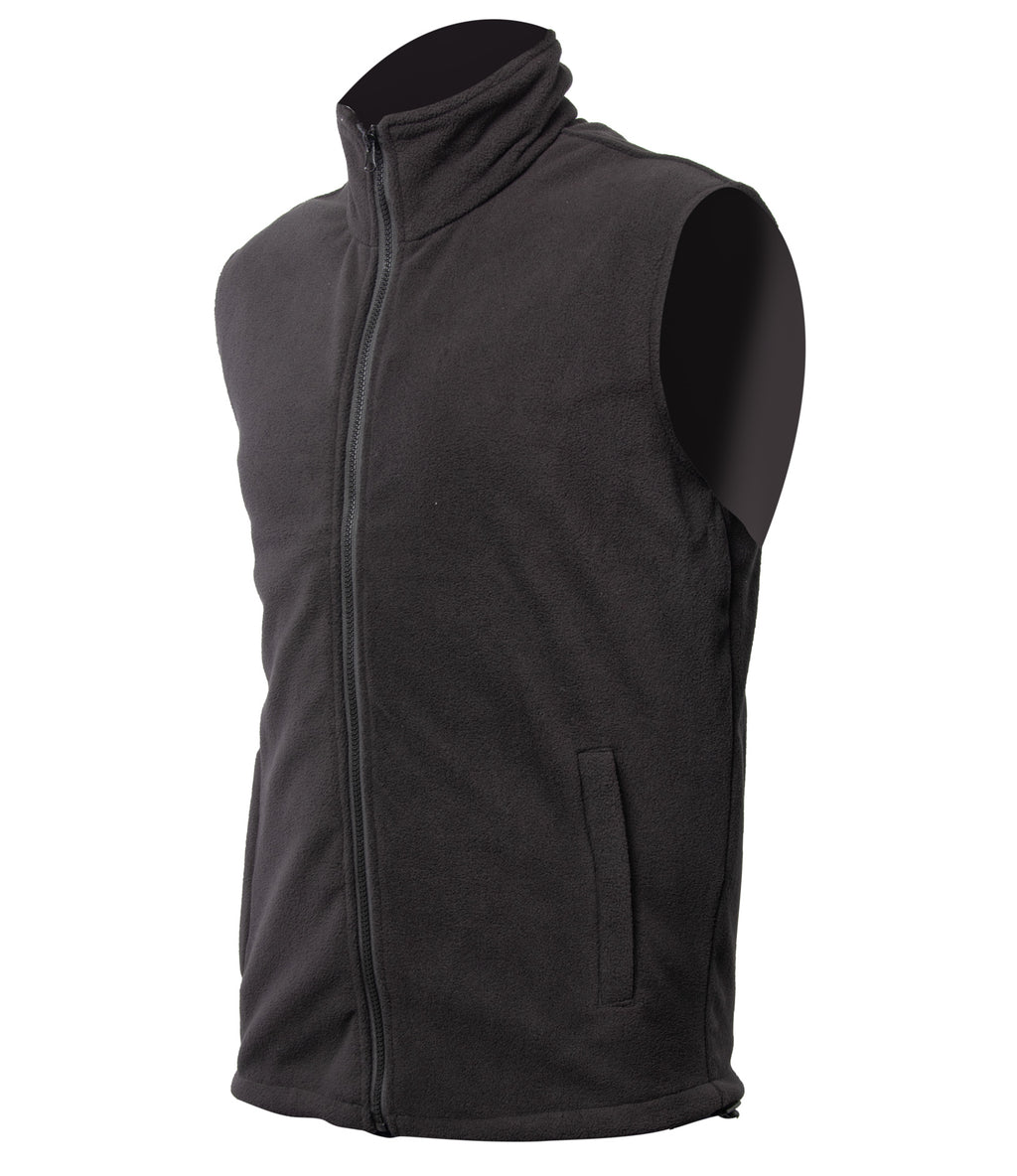 FOGG FLEECE VEST BLACK