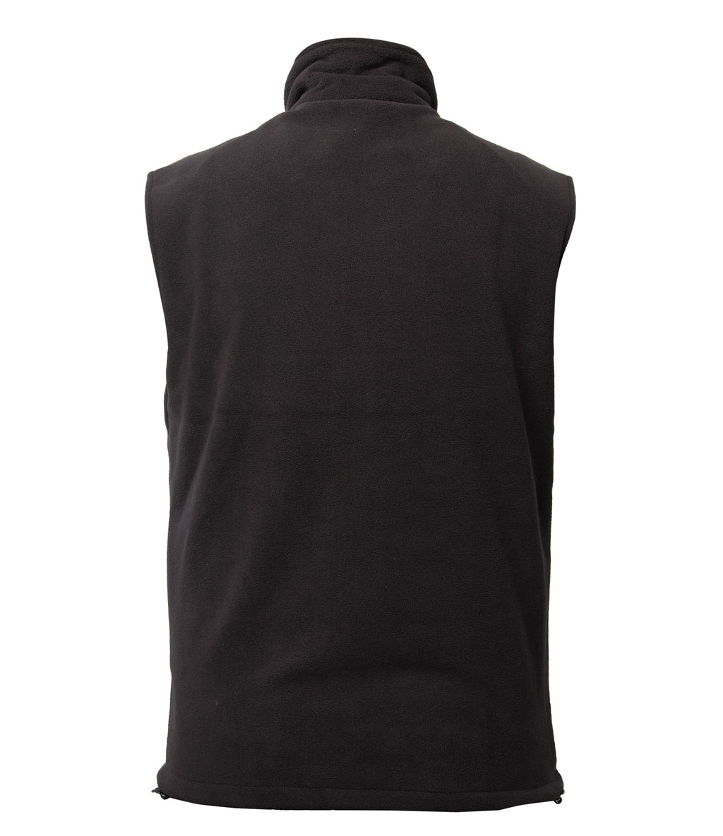 FOGG FLEECE VEST BLACK