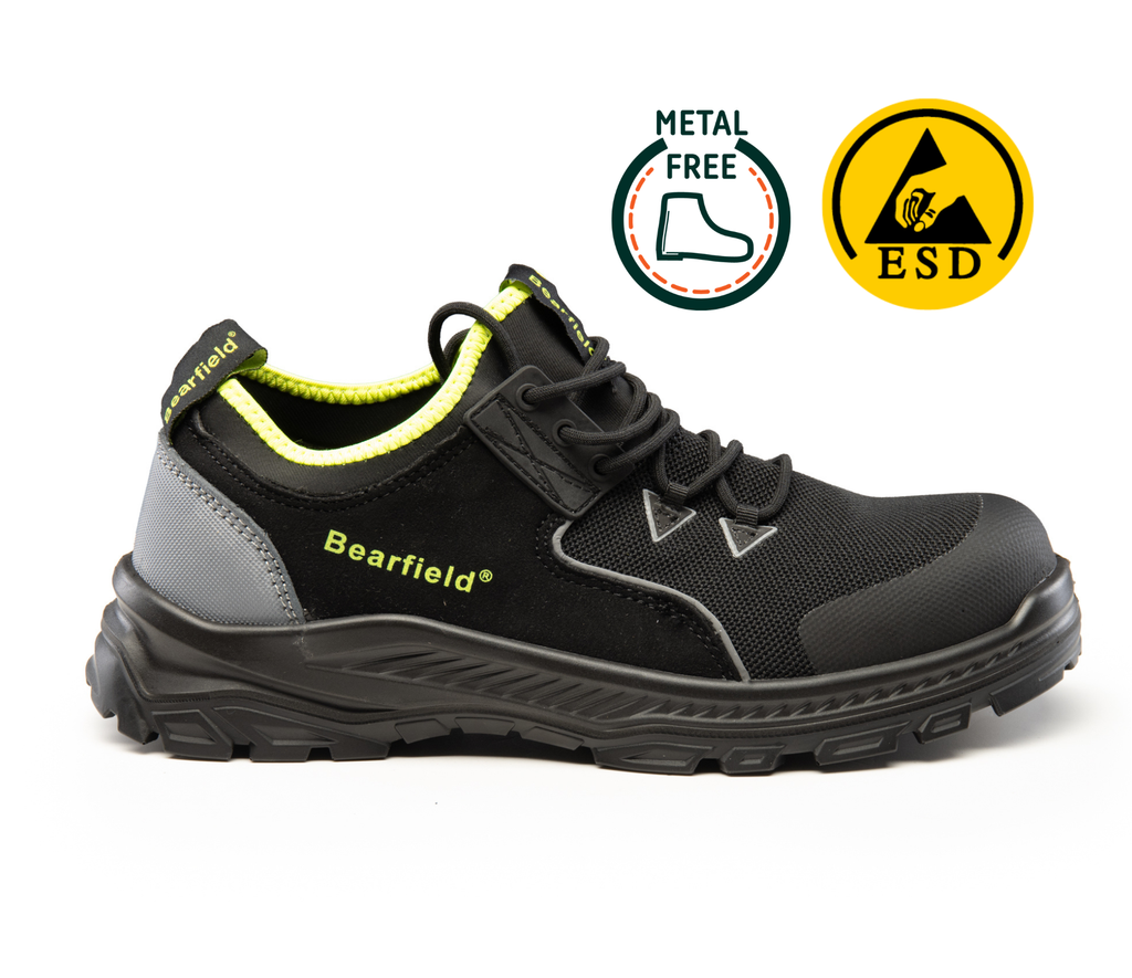 BOLTON LOW SHOE BLACK S1PS SR FO ESD