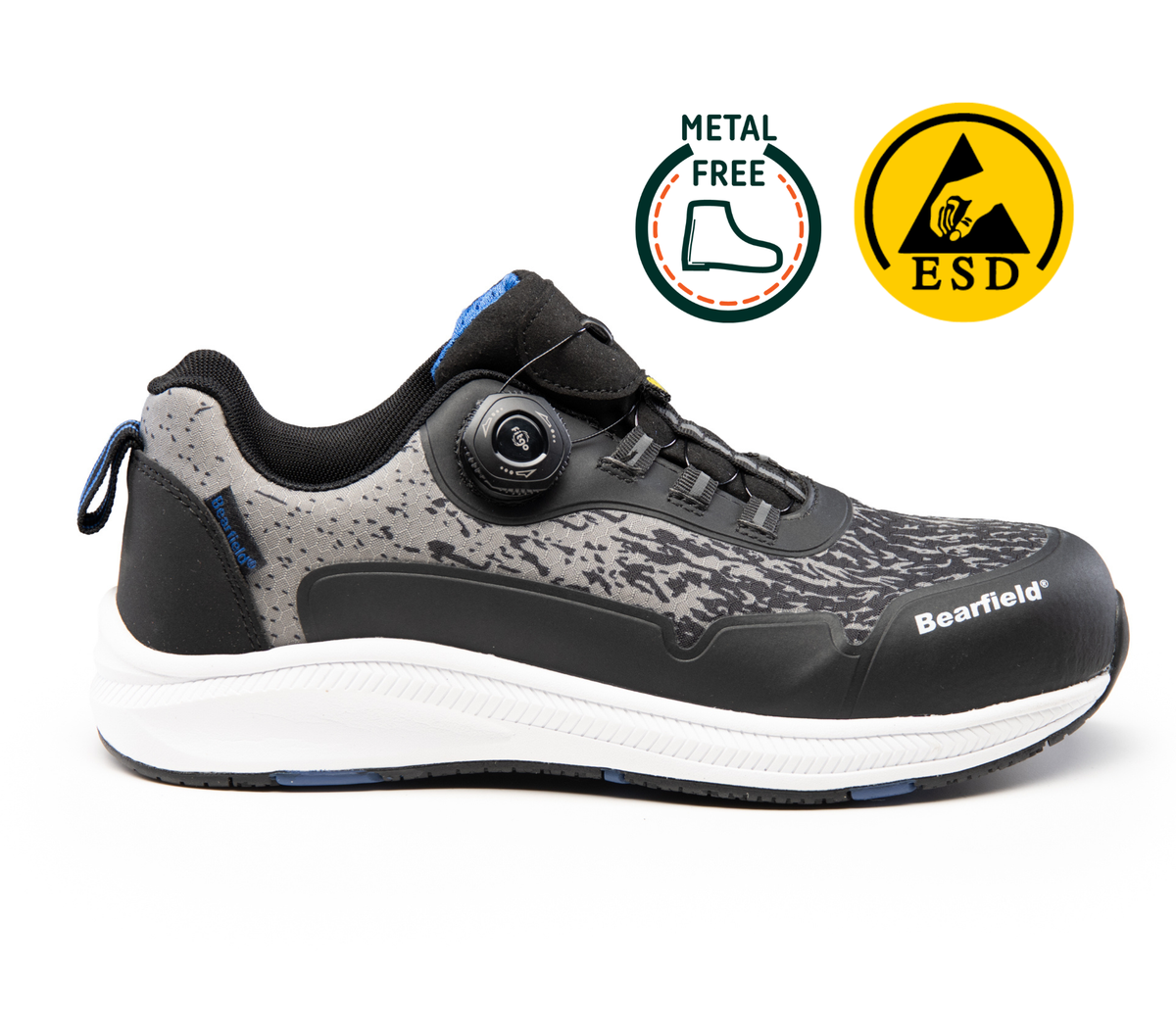 BEARFIELD LOW SHOE MILTON S1PS SR FO ESD