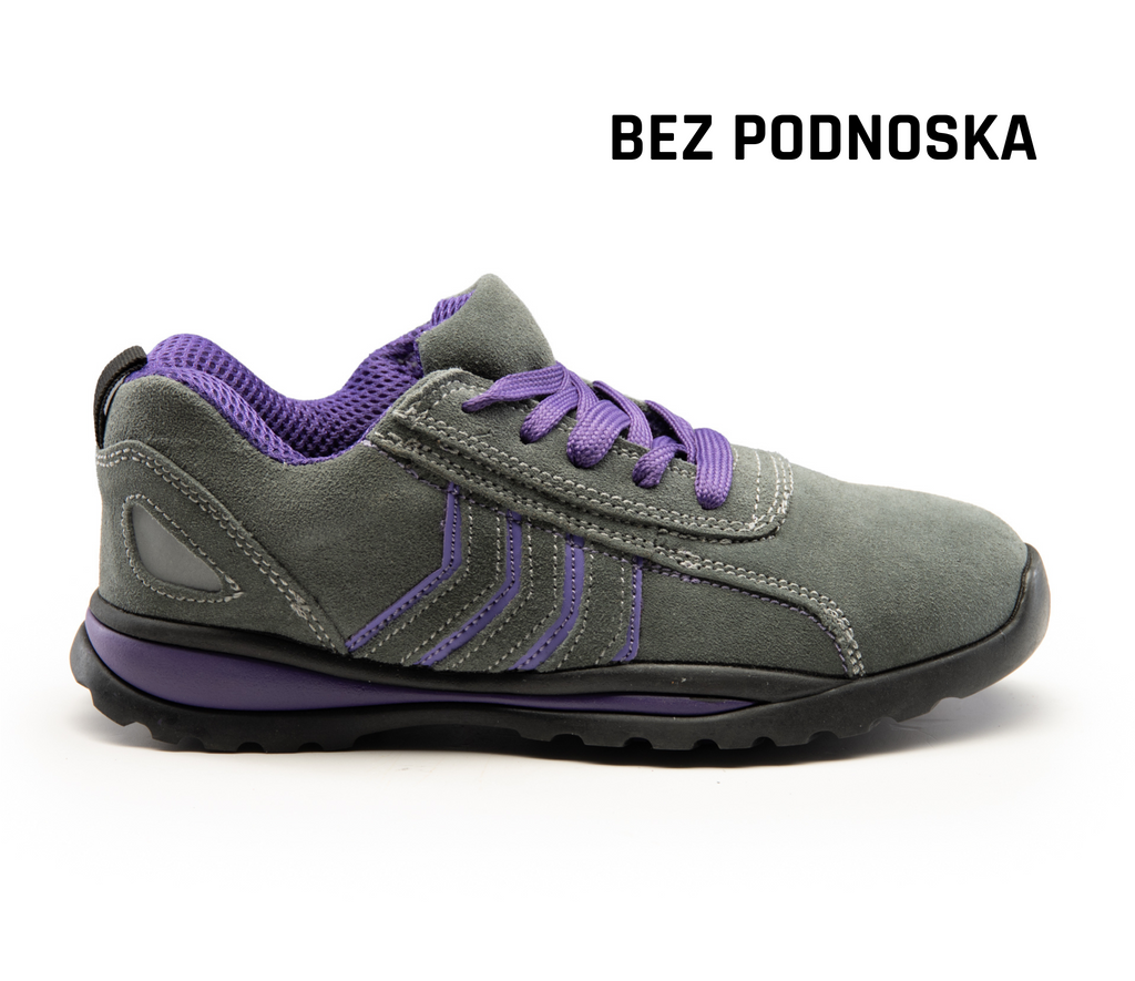 LOW SHOE FUSION O1 SRA GREY/VIOLET