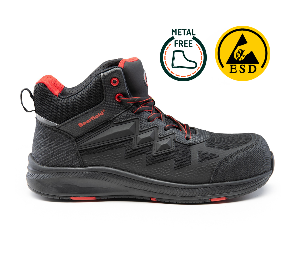 BEARFIELD ANKLE SHOE BRISTOL S1PS SR FO ESD